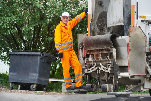 Compliance paperwork and insured vehicle at a clearance site